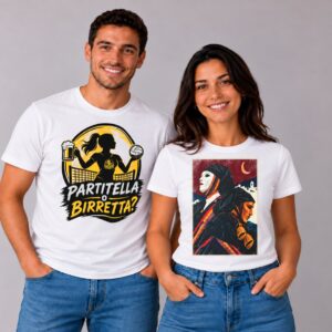 T-SHIRT PERSONALIZZAMÌ<br><em> Porta con te le tue passioni</em>